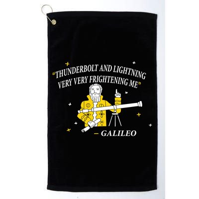 Thunderbolt and Lightning Galileo Golf Towel