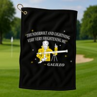 Thunderbolt and Lightning Galileo Golf Towel