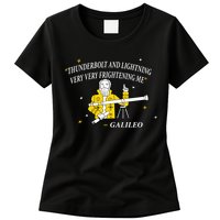 Thunderbolt and Lightning Galileo Womens T-Shirt