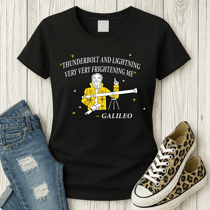 Thunderbolt and Lightning Galileo Womens T-Shirt