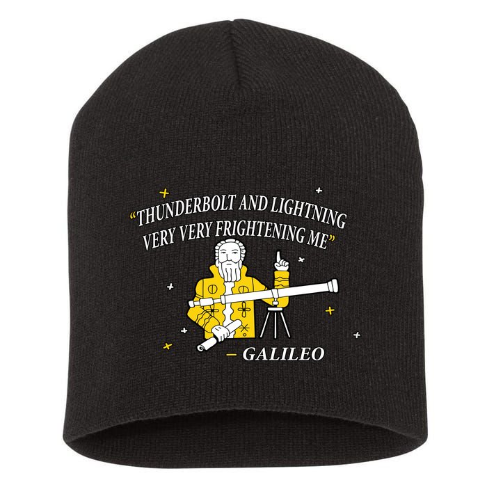 Thunderbolt and Lightning Galileo Short Acrylic Beanie