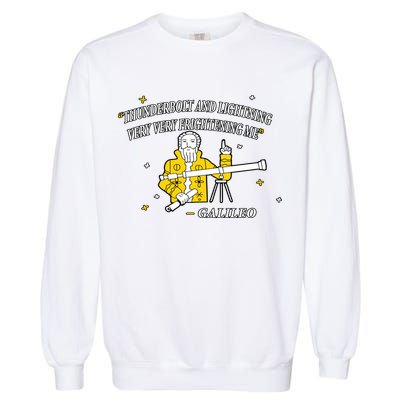 Thunderbolt and Lightning Galileo Garment-Dyed Sweatshirt