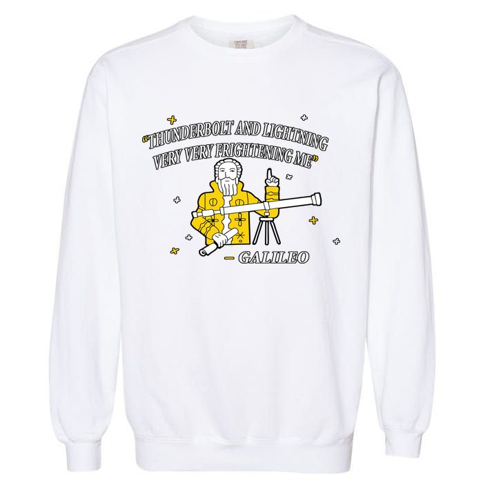 Thunderbolt and Lightning Galileo Garment-Dyed Sweatshirt