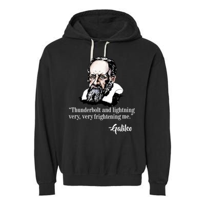 Thunderbolt Lightning Galileo Garment-Dyed Fleece Hoodie