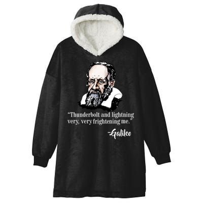 Thunderbolt Lightning Galileo Hooded Wearable Blanket