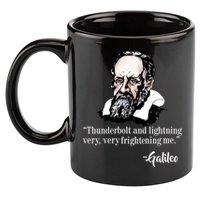 Thunderbolt Lightning Galileo 11oz C Handle Ceramic Mug