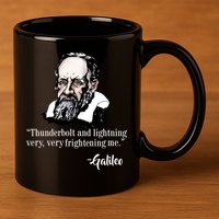 Thunderbolt Lightning Galileo 11oz C Handle Ceramic Mug