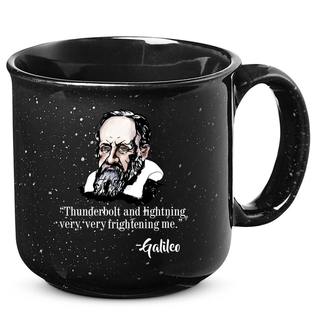 Thunderbolt Lightning Galileo 15oz Campfire Ceramic Mug
