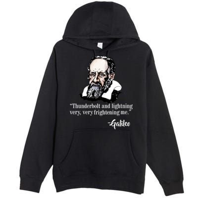 Thunderbolt Lightning Galileo Premium Pullover Hoodie