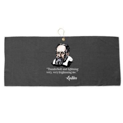 Thunderbolt Lightning Galileo Large Microfiber Waffle Golf Towel