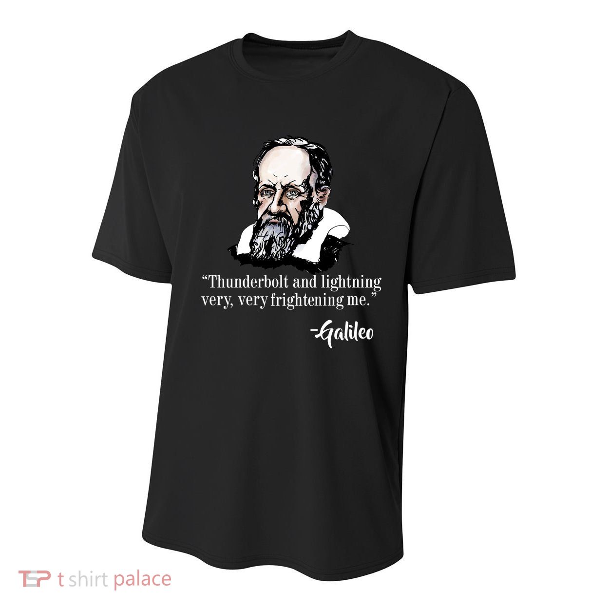Thunderbolt Lightning Galileo Youth Performance Sprint T-Shirt