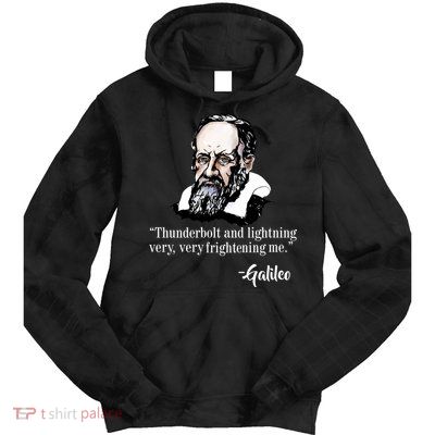 Thunderbolt Lightning Galileo Tie Dye Hoodie