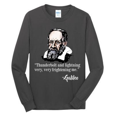Thunderbolt Lightning Galileo Tall Long Sleeve T-Shirt