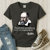 Thunderbolt Lightning Galileo Womens T-Shirt