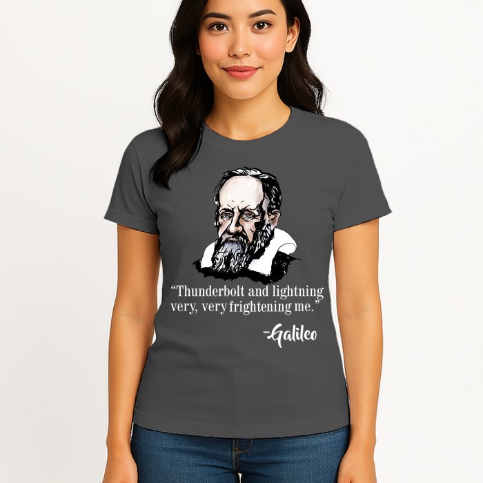 Thunderbolt Lightning Galileo Womens T-Shirt