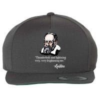 Thunderbolt Lightning Galileo Wool Snapback Cap