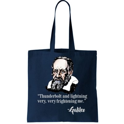 Thunderbolt Lightning Galileo Tote Bag