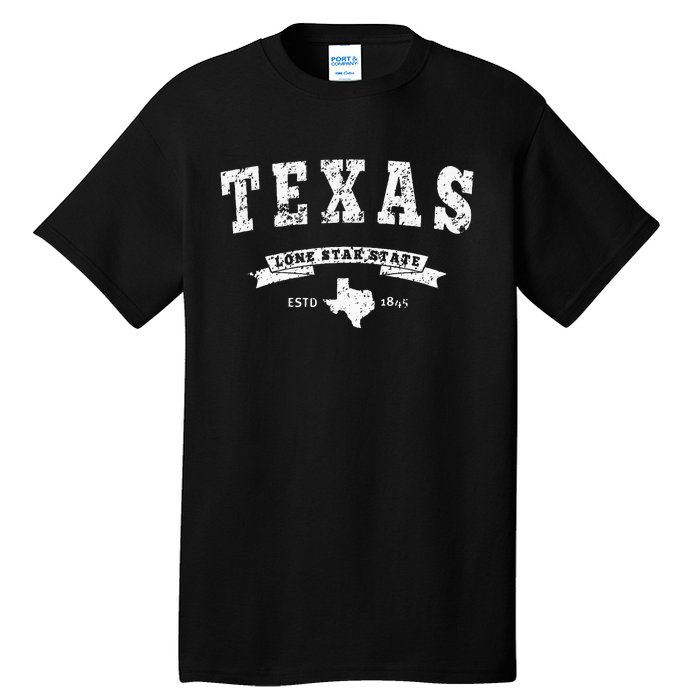 Texas Hoodie Vintage Texas Swea Retro Design TX Tall T-Shirt