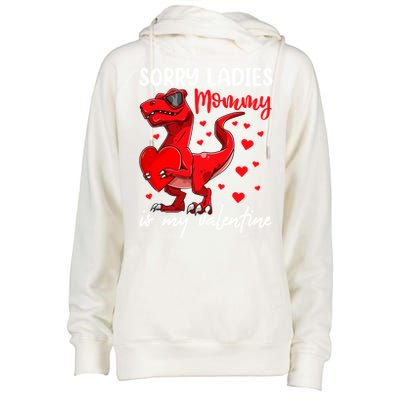 Tgiftrex Heart Valentines Day Gift Dinosaur Gift Womens Funnel Neck Pullover Hood