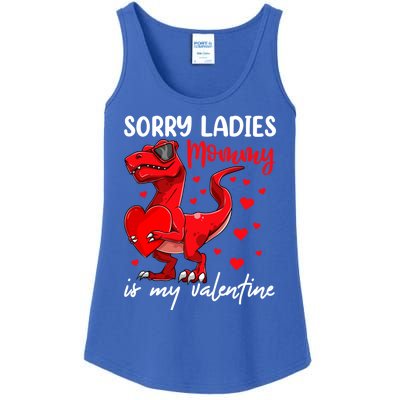 Tgiftrex Heart Valentines Day Gift Dinosaur Gift Ladies Essential Tank