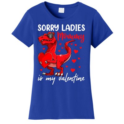 Tgiftrex Heart Valentines Day Gift Dinosaur Gift Women's T-Shirt