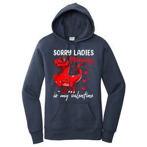 Tgiftrex Heart Valentines Day Gift Dinosaur Gift Women's Pullover Hoodie