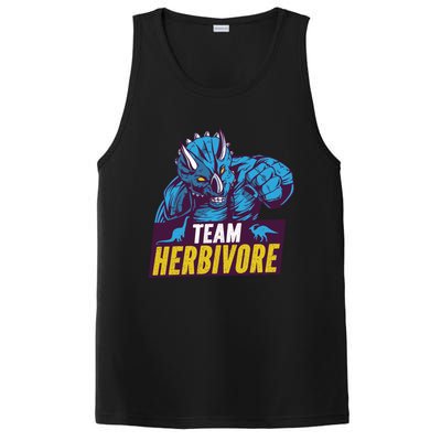 Team Herbivore Vegan Dinosaur Vegetarians And Vegans Gift PosiCharge Competitor Tank