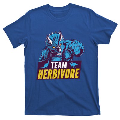 Team Herbivore Vegan Dinosaur Vegetarians And Vegans Gift T-Shirt