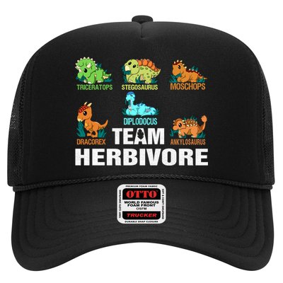 Team Herbivores Veganism Herbivore Dinosaur Gift Trucker Hat