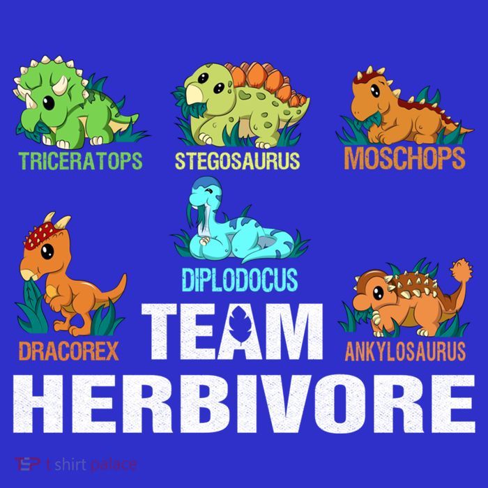 Team Herbivores Veganism Herbivore Dinosaur Gift Premium T-Shirt
