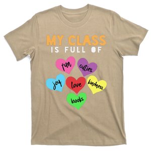 Teacher Hearts Valentines Gift T-Shirt