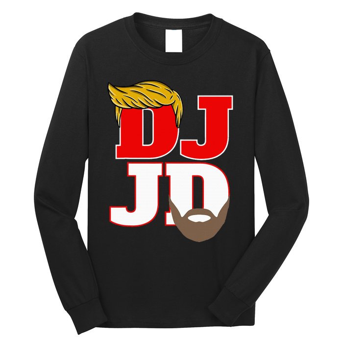 Trump Hair Vance Beard Donald Trump Jd Vance 2024 Election Long Sleeve Shirt