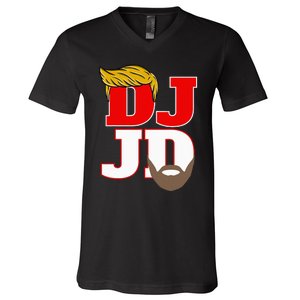 Trump Hair Vance Beard Donald Trump Jd Vance 2024 Election V-Neck T-Shirt