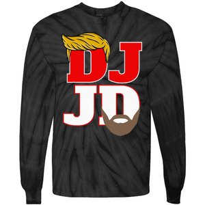 Trump Hair Vance Beard Donald Trump Jd Vance 2024 Election Tie-Dye Long Sleeve Shirt