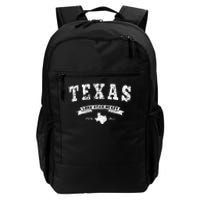 Texas Hoodie Vintage Texas Swea Retro Design TX Daily Commute Backpack