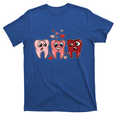 Tooth Heart Valentines Day Cute Dentist Dental Hygienist Great Gift T-Shirt