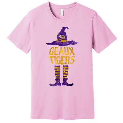 Tigers Halloween Witch Premium T-Shirt