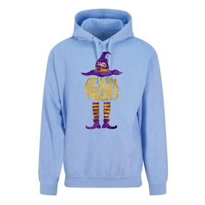 Tigers Halloween Witch Unisex Surf Hoodie