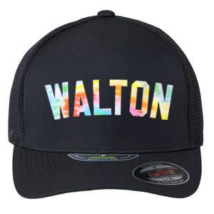 Tees Honored Walton Love 2024 Tiedye Warmups Flexfit Unipanel Trucker Cap