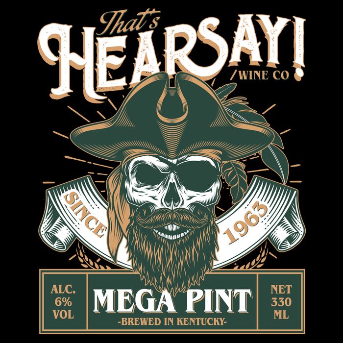 That's Hearsay Wine Co Company Mega Pint City Backpack