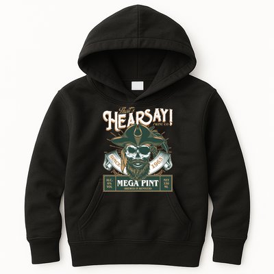 That's Hearsay Wine Co Company Mega Pint Kids Hoodie
