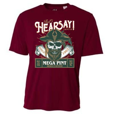 That's Hearsay Wine Co Company Mega Pint Cooling Performance Crew T-Shirt