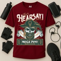That's Hearsay Wine Co Company Mega Pint Cooling Performance Crew T-Shirt