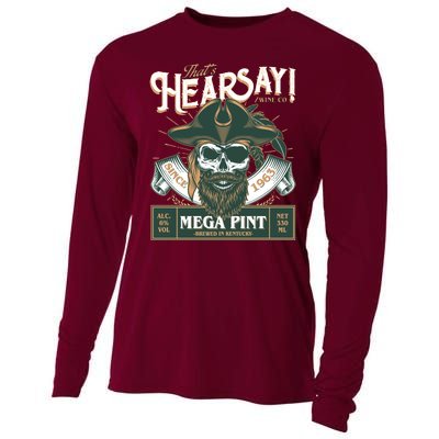 That's Hearsay Wine Co Company Mega Pint Cooling Performance Long Sleeve Crew