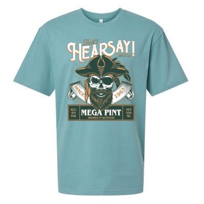 That's Hearsay Wine Co Company Mega Pint Sueded Cloud Jersey T-Shirt