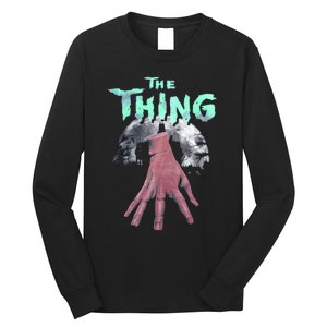 Thing Hand Wednesday Lover Trending Gift Idea Long Sleeve Shirt