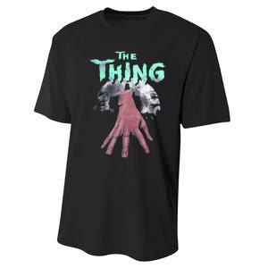 Thing Hand Wednesday Lover Trending Gift Idea Performance Sprint T-Shirt