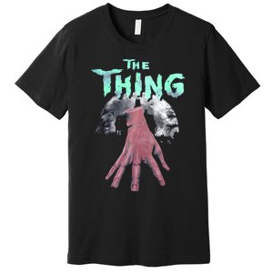 Thing Hand Wednesday Lover Trending Gift Idea Premium T-Shirt