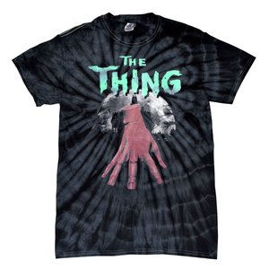 Thing Hand Wednesday Lover Trending Gift Idea Tie-Dye T-Shirt