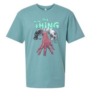 Thing Hand Wednesday Lover Trending Gift Idea Sueded Cloud Jersey T-Shirt